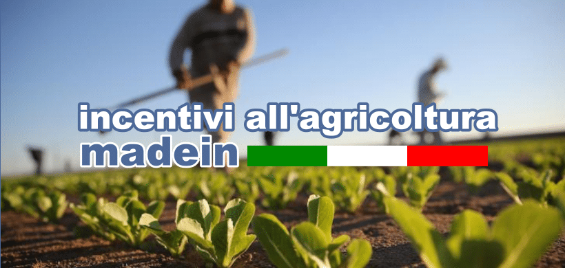 Al momento stai visualizzando Incentivi all’agricoltura Made in Italy.