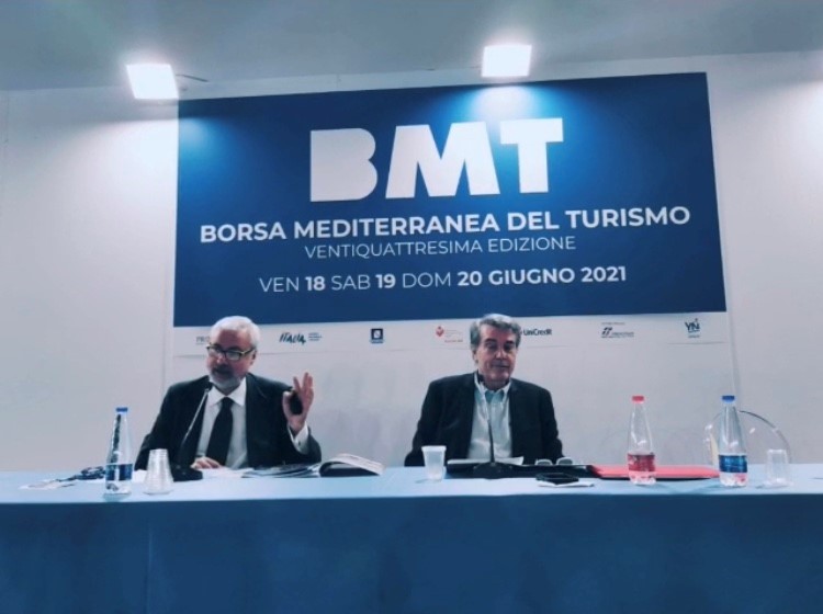 Al momento stai visualizzando Primo convegno in presenza in co branding con BMT – Borsa Mediterranea del Turismo ed Invitalia.